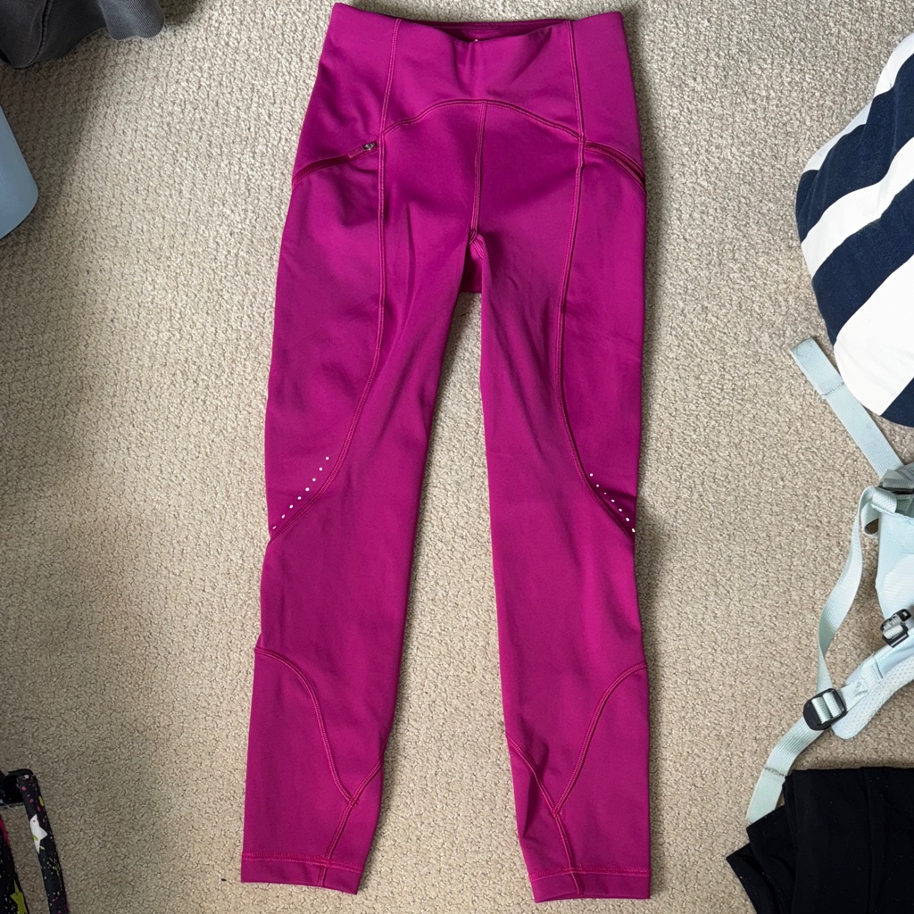 Lululemon Size 4 Rain Repellent Hr Run Tight